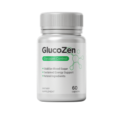GlucoZen: Cápsulas de suplemento natural para el control de glucosa.