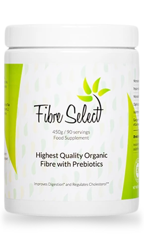 Un solo envase de Fibre Select, su aliado para una salud digestiva óptima.