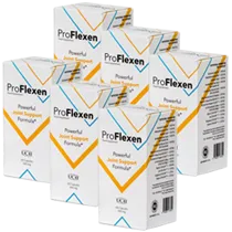 ProFlexen: Paquete de 6 unidades, soporte articular avanzado (opción popular).