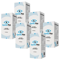 Paquete de 6 botes de Eyevita Plus, oferta óptima para tu visión
