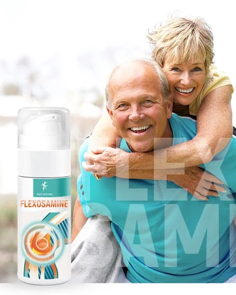 Flexosamine: Gel acción rápida para articulaciones, alivia dolor y mejora movilidad.