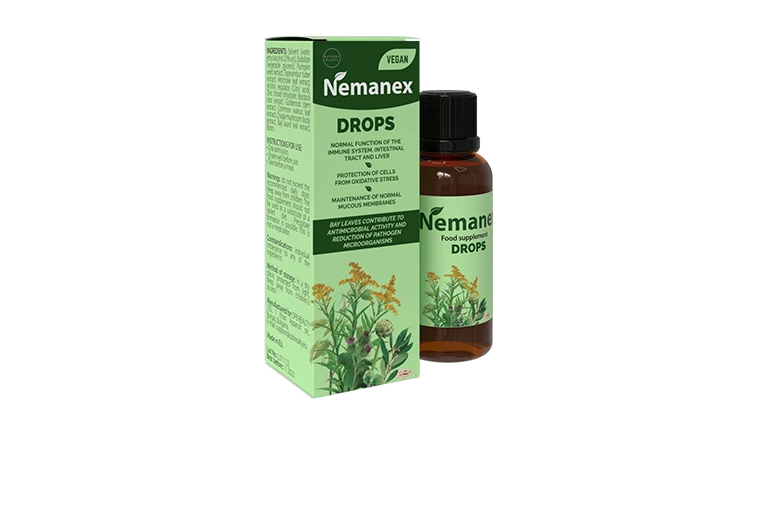 Nemanex gotas - Tratamiento antiparasitario natural y desintoxicante