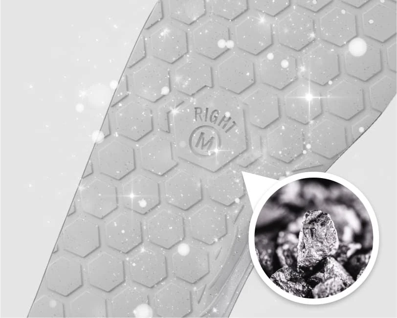 Plantilla Akusoli con recubrimiento de plata antimicrobiano: Frescura, higiene y prevención de olores en los pies.